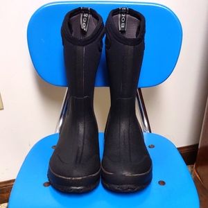 Kids Bogs Boots Black Waterproof